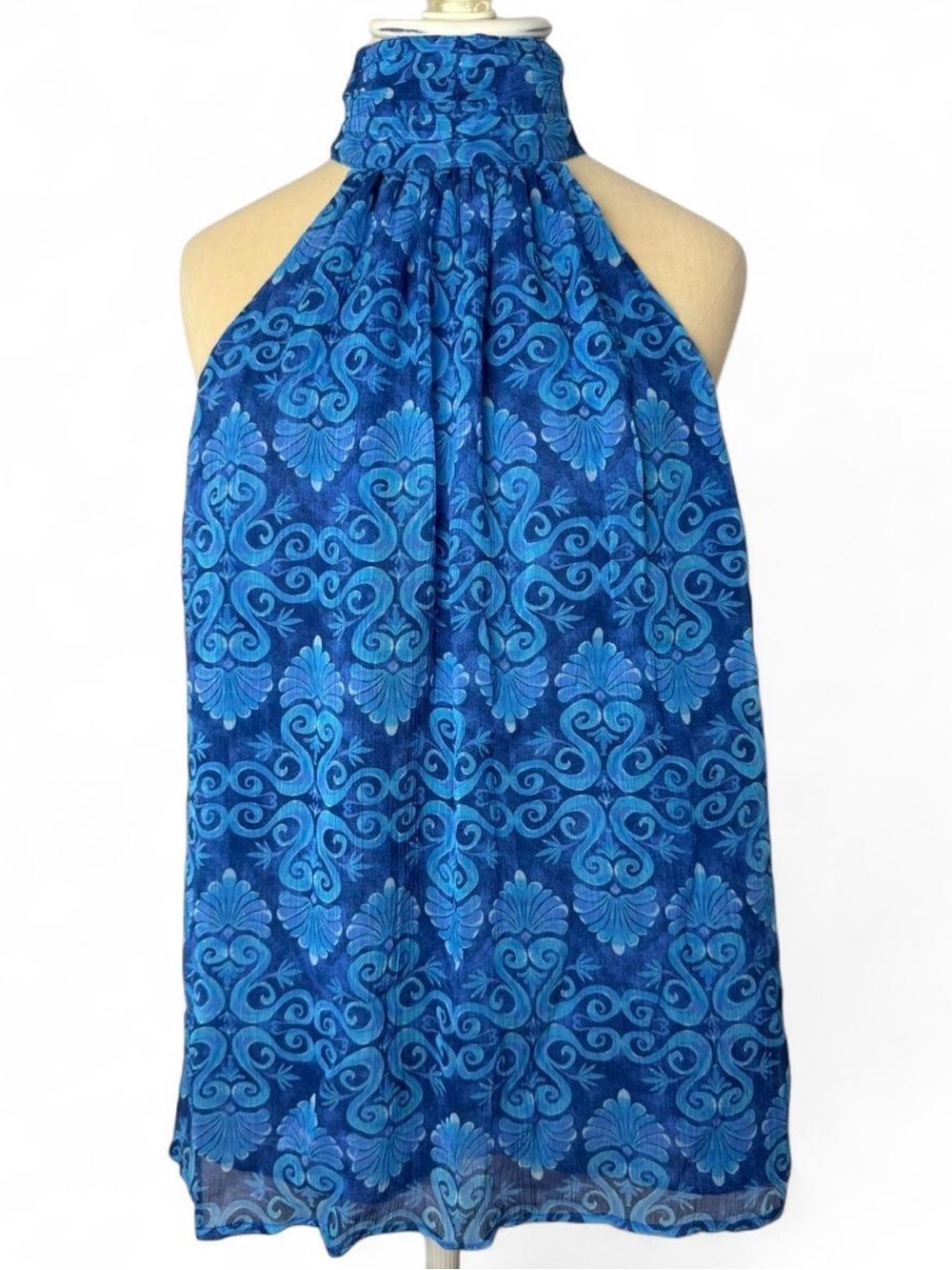 NicoBLU Preppy Halter Tank NWT